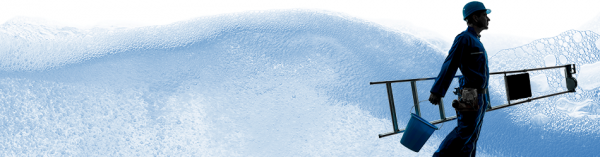 Nettoyage vitres et châssis logo